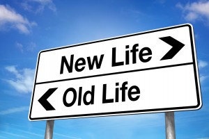 New life - Old life written